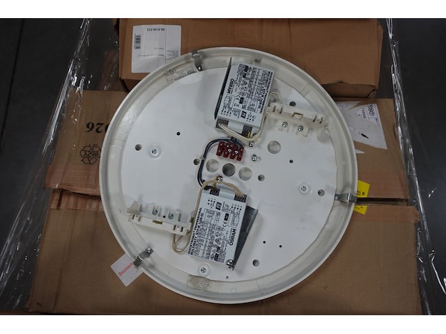 6x lamp + 6x opaal lampenkap - afbeelding 4 van  7