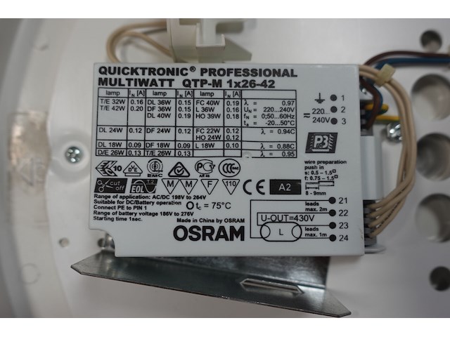 6x lamp + 6x opaal lampenkap - afbeelding 5 van  7
