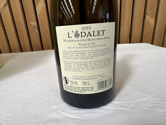 6x l`dalet pays d`doc marsanne roussanne 2022 - afbeelding 3 van  4