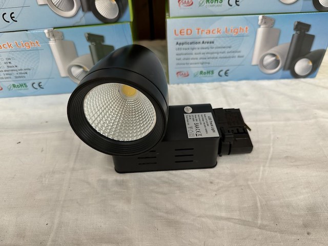 6x led track light black - afbeelding 2 van  5