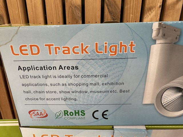 6x led track light black - afbeelding 5 van  5