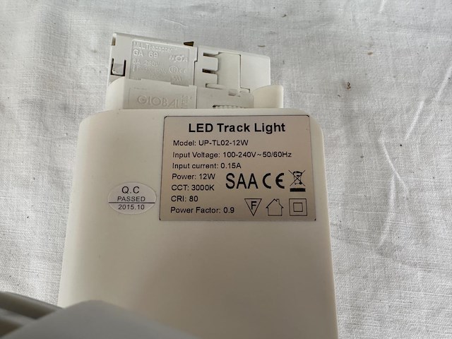 6x led track light white - afbeelding 3 van  5