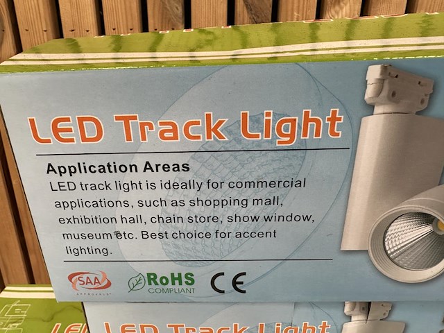 6x led track light white - afbeelding 5 van  5