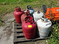 6x lege gasflessen - afbeelding 3 van  4