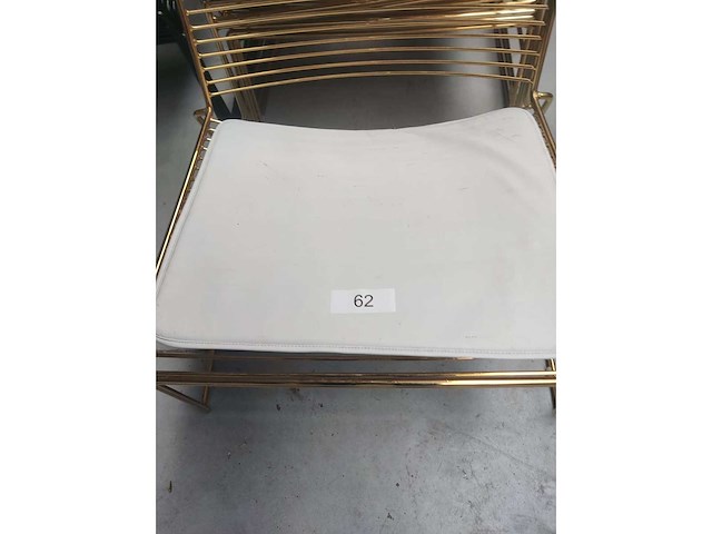 6x lounge goud + kussen (6x) - afbeelding 4 van  4