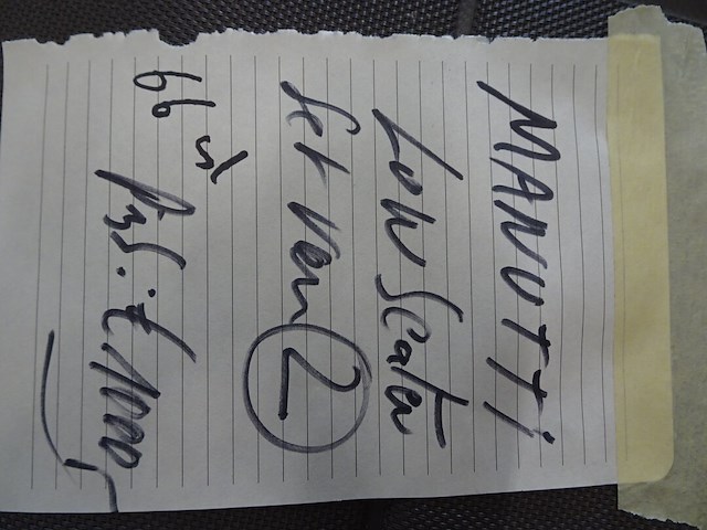 6x low seat manutti - afbeelding 3 van  3