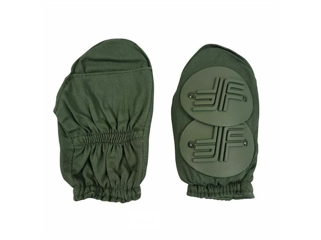 (6x) magforce riot gear hand- / polsbeschermers, legergroen - afbeelding 2 van  3
