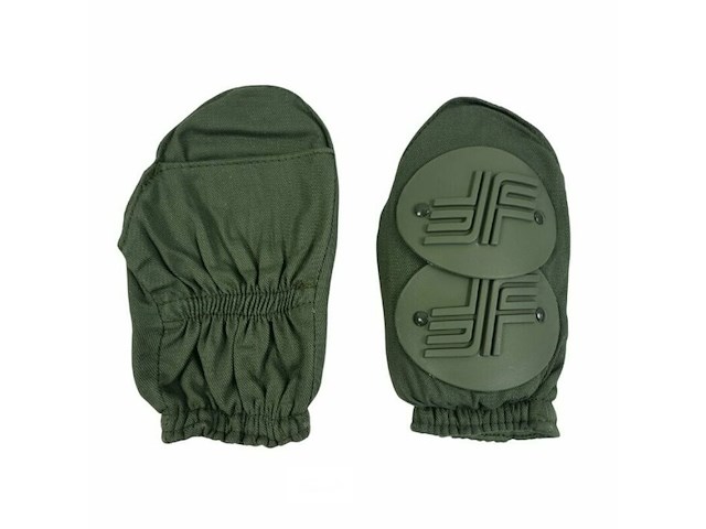 (6x) magforce riot gear hand- / polsbeschermers, legergroen - afbeelding 2 van  3