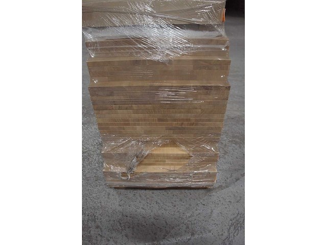 6x massief eiken traptreden/legborden 25mm - afbeelding 3 van  5