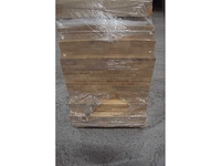6x massief eiken traptreden/legborden 25mm - afbeelding 3 van  5