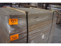 6x massief eiken traptreden/legborden 25mm - afbeelding 2 van  5