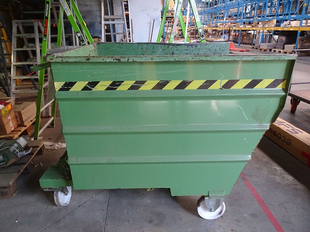 6x metalen kipcontainer - afbeelding 2 van  7