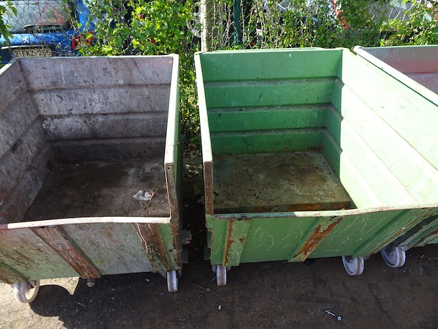 6x metalen kipcontainer - afbeelding 7 van  7