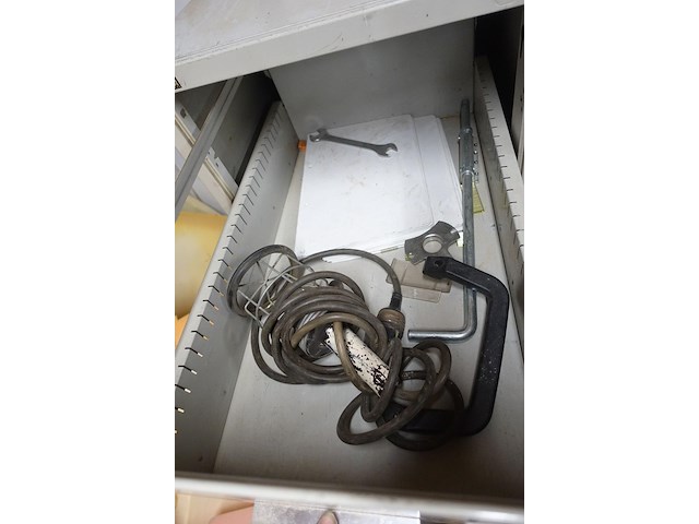 6x metalen ladekast gispen + inhoud - afbeelding 6 van  13