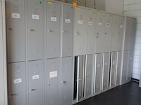 6x metalen locker - afbeelding 1 van  4