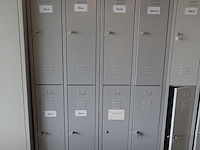 6x metalen locker - afbeelding 2 van  4