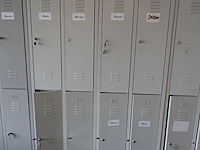 6x metalen locker - afbeelding 3 van  4