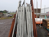 6x metalen poort galvanisé - afbeelding 2 van  4