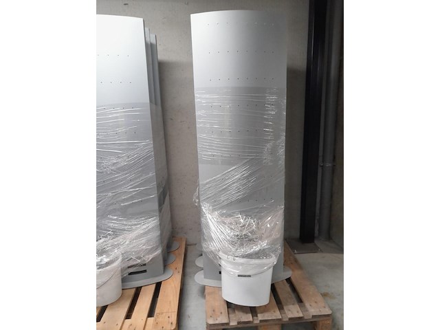 6x metalen reclamezuil - afbeelding 1 van  5