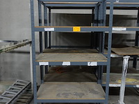 6x metalen rek - afbeelding 1 van  5