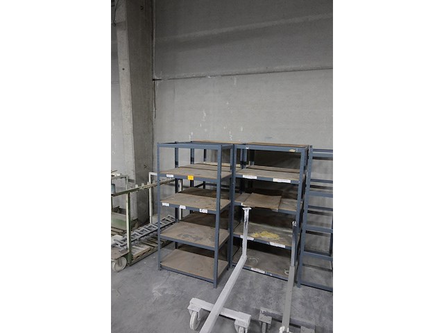 6x metalen rek - afbeelding 4 van  5