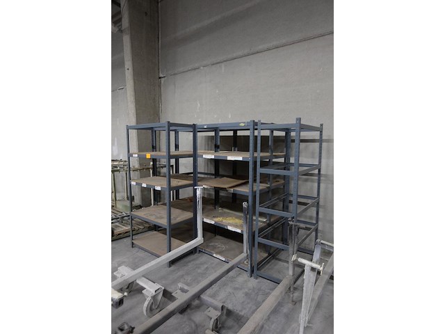 6x metalen rek - afbeelding 5 van  5