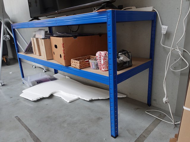 6x metalen rek - afbeelding 2 van  3