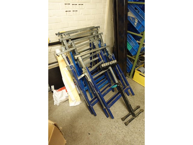 6x metalen schraag - afbeelding 3 van  3