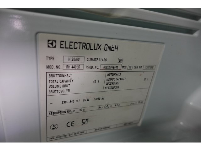 6x minibar electrolux - afbeelding 2 van  5