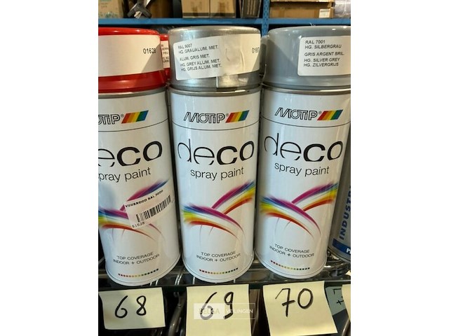6x motip acryl grijs aluminium ral9007 400ml (houdbaar tot 2034) - afbeelding 3 van  3