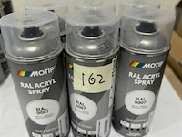 6x motip acryl grijs ral9007 400ml (houdbaar tot 2034) - afbeelding 2 van  3