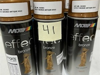 6x motip bronze - antique gold 400ml (houdbaar tot 2034) - afbeelding 2 van  3