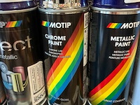 6x motip chrome effect chrome 400ml (houdbaar tot 2034) - afbeelding 1 van  3
