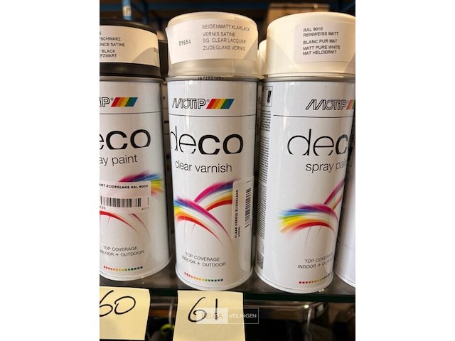 6x motip klaar vernis zijdeglans 400ml (houdbaar tot 2034) - afbeelding 2 van  3