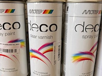 6x motip klaar vernis zijdeglans 400ml (houdbaar tot 2034) - afbeelding 1 van  2