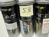 6x motip metalic silver 400ml (houdbaar tot 2034) - afbeelding 2 van  3