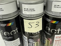 6x motip metalic silver 400ml (houdbaar tot 2034) - afbeelding 3 van  3