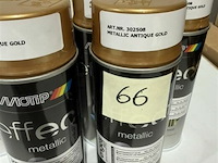 6x motip metallic antique gold 400ml (houdbaar tot 2034) - afbeelding 3 van  3