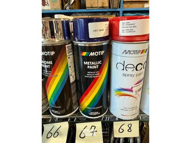 6x motip metallic violet 400ml (houdbaar tot 2034) - afbeelding 2 van  2