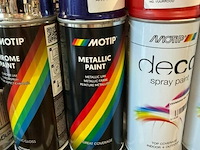 6x motip metallic violet 400ml (houdbaar tot 2034) - afbeelding 2 van  2