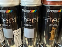 6x motip radiatorspray grijs hoogglanzend 400ml (houdbaar tot 2034) - afbeelding 3 van  3