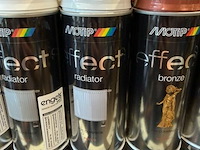 6x motip radiatorspray grijs hoogglanzend 400ml (houdbaar tot 2034) - afbeelding 1 van  2