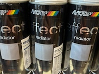 6x motip radiatorspray wit matt 400ml (houdbaar tot 2034) - afbeelding 1 van  3