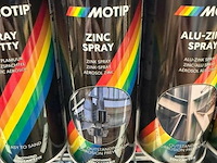 6x motip zincspray 400ml (houdbaar tot 2034) - afbeelding 2 van  3