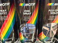 6x motip zincspray 400ml (houdbaar tot 2034) - afbeelding 3 van  3