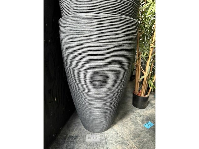 6x nieuwe pvc bloembakken ø39 cm - afbeelding 2 van  3