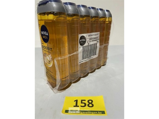 6x nivea douche gel 250ml for men boost - afbeelding 3 van  3