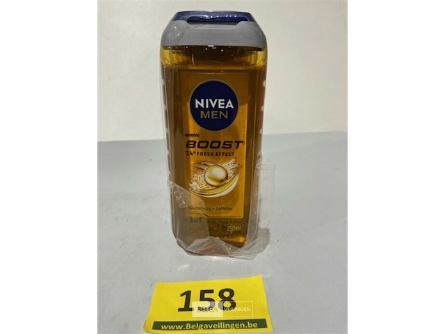6x nivea douche gel 250ml for men boost - afbeelding 2 van  3