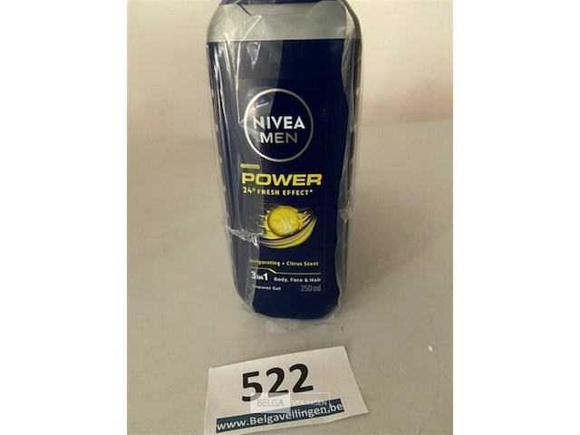 6x nivea douchegel 250ml power - afbeelding 1 van  3