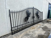 6x ongebruikte toegangspoort – 5960mm – horse model - afbeelding 9 van  15
